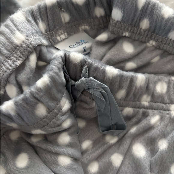 Croft & Barrow Gray Polka Dot Pajama Set - Picture 5 of 5